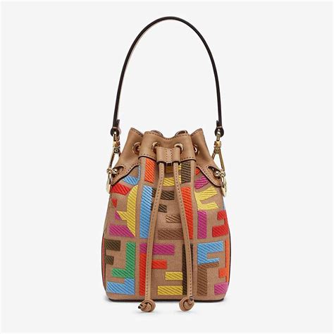 fendi multicolor mini bag